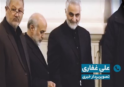 خاطره یک تصویربردار از مواجه جالب با سپهبد سلیمانی