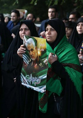 Mass Rally Held in Ahvaz in Commemoration of Gen. Soleimani