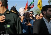 مراسم تشییع پیکر سپهبد شهید قاسم سلیمانی در اهواز