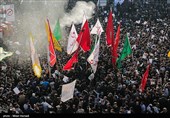 مراسم تشییع پیکر سپهبد شهید قاسم سلیمانی در اهواز