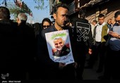 مراسم تشییع پیکر سپهبد شهید قاسم سلیمانی در اهواز