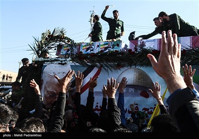 Mass Rally Held in Ahvaz in Commemoration of Gen. Soleimani