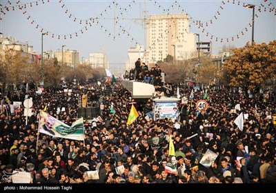 Iranians Bid Farewell to Assassinated Gen. Soleimani in Mashhad