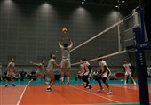 تساوی تیم ملی والیبال ایران و قطر با قضاوت شاهمیری