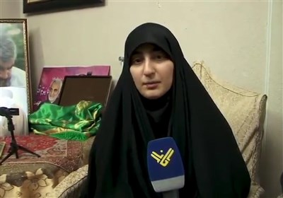 فرزند سپهبد سلیمانی: شما حریف پدر من نبودید که با موشک زدید