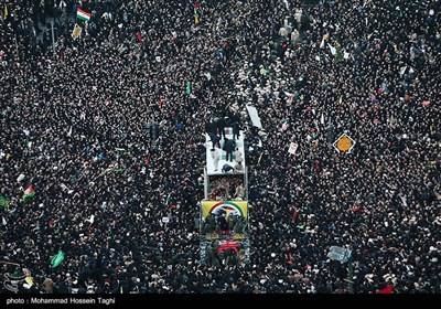 Iranians Bid Farewell to Assassinated Gen. Soleimani in Mashhad