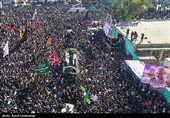 قدردانی مسئولان خوزستانی از حضور میلیونی مردم در تشییع پیکر پاک سردار دل‌ها ‌