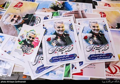 چاپخانه ها،شب قبل از مراسم تشییع شهید سپهبد سلیمانی در تهران