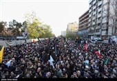 تشییع پیکر پاک شهدای مقاومت در تهران