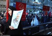تشییع پیکر پاک شهدای مقاومت در تهران