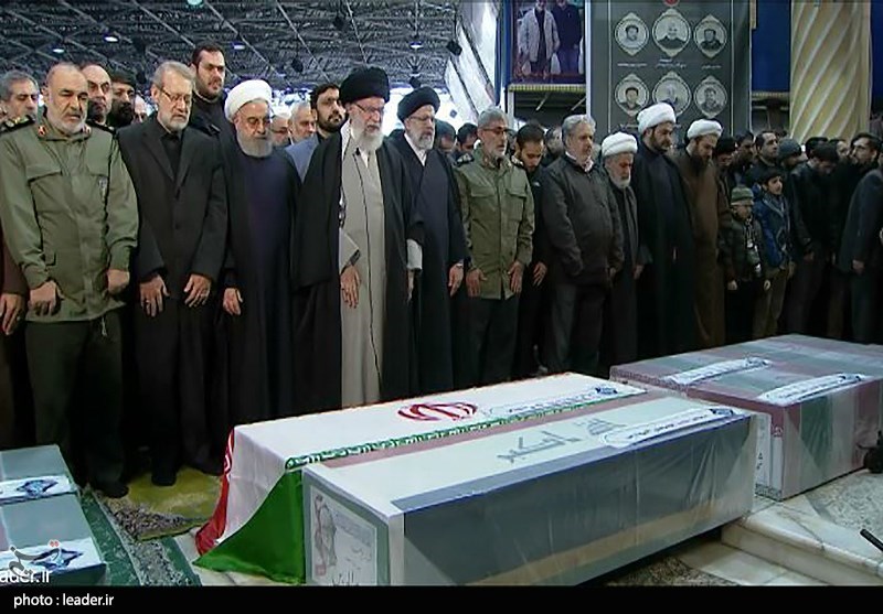 Ayatollah Khamenei Leads Ritual Prayers at General Soleimani’s Funeral (+Video)