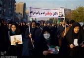 تشییع پیکر پاک شهدای مقاومت در تهران