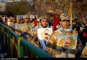 تشییع پیکر پاک شهدای مقاومت در تهران