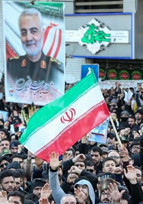 تشییع پیکر پاک شهدای مقاومت در تهران