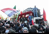 تشییع پیکر پاک شهدای مقاومت در تهران