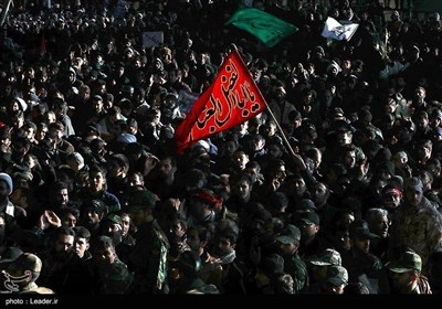 تہران میں شہید جنرل سلیمانی اور ان کے ساتھیوں کے نماز جنازہ، لاکھوں شریک