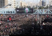 تشییع پیکر پاک شهدای مقاومت در تهران