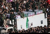 تشییع پیکر پاک شهدای مقاومت در تهران