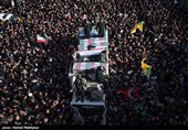 تشییع پیکر پاک شهدای مقاومت در تهران
