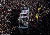 تشییع پیکر پاک شهدای مقاومت در تهران