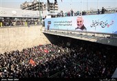 تشییع پیکر سپهبد قاسم سلیمانی و شهدای مقاومت در تهران
