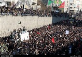 تشییع پیکر سپهبد قاسم سلیمانی و شهدای مقاومت در تهران
