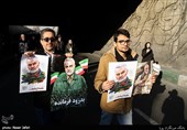 تشییع پیکر سپهبد قاسم سلیمانی و شهدای مقاومت در تهران