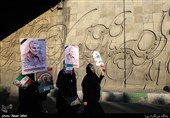 تشییع پیکر سپهبد قاسم سلیمانی و شهدای مقاومت در تهران