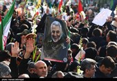 تشییع میلیونی پیکر مطهر سپهبد شهید قاسم سلیمانی و شهدای مقاومت در تهران