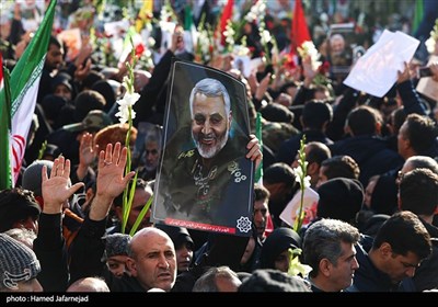 تشییع میلیونی پیکر مطهر سپهبد شهید قاسم سلیمانی و شهدای مقاومت در تهران