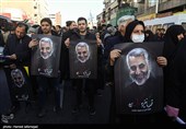 تشییع میلیونی پیکر مطهر سپهبد شهید قاسم سلیمانی و شهدای مقاومت در تهران