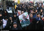 تشییع میلیونی پیکر مطهر سپهبد شهید قاسم سلیمانی و شهدای مقاومت در تهران