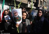 تشییع میلیونی پیکر مطهر سپهبد شهید قاسم سلیمانی و شهدای مقاومت در تهران