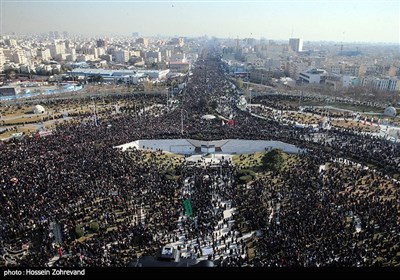 تشییع پیکر سپهبد قاسم سلیمانی و شهدای مقاومت در تهران- 4