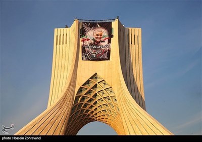 تشییع پیکر سپهبد قاسم سلیمانی و شهدای مقاومت در تهران- 4