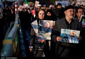 مراسم تشییع پیکر سپهبد شهید قاسم سلیمانی و شهدای مقاومت در تهران