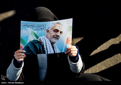 مراسم تشییع پیکر سپهبد شهید قاسم سلیمانی و شهدای مقاومت در تهران