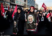 مراسم تشییع پیکر سپهبد شهید قاسم سلیمانی و شهدای مقاومت در تهران