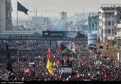 مراسم تشییع پیکر سپهبد شهید قاسم سلیمانی و شهدای مقاومت در تهران