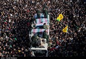 مراسم تشییع پیکر سپهبد شهید قاسم سلیمانی و شهدای مقاومت در تهران