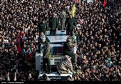 مراسم تشییع پیکر سپهبد شهید قاسم سلیمانی و شهدای مقاومت در تهران
