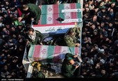 مراسم تشییع پیکر سپهبد شهید قاسم سلیمانی و شهدای مقاومت در تهران