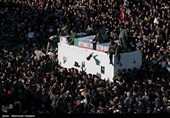 تشییع پیکر سپهبد قاسم سلیمانی و شهدای مقاومت در تهران - 8