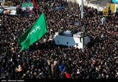 تشییع پیکر سپهبد قاسم سلیمانی و شهدای مقاومت در تهران - 8