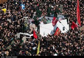 تشییع پیکر سپهبد قاسم سلیمانی و شهدای مقاومت در تهران - 8