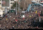 تشییع پیکر سپهبد قاسم سلیمانی و شهدای مقاومت در تهران - 8