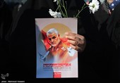 تشییع پیکر سپهبد قاسم سلیمانی و شهدای مقاومت در تهران - 8