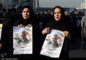 تشییع پیکر سپهبد قاسم سلیمانی و شهدای مقاومت در تهران - 8