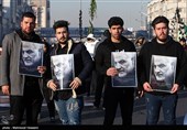تشییع پیکر سپهبد قاسم سلیمانی و شهدای مقاومت در تهران - 8