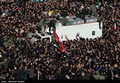 تشییع پیکر سپهبد قاسم سلیمانی و شهدای مقاومت در تهران - 8